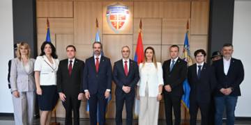 Делегација INTERPOL-а предвођена генералним секретаром господином Валдеси Уркизом посетила Криминалистичко-полицијски универзитет